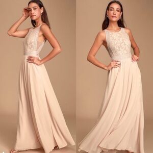 Lulu’s Pink Forever And Always Gown
